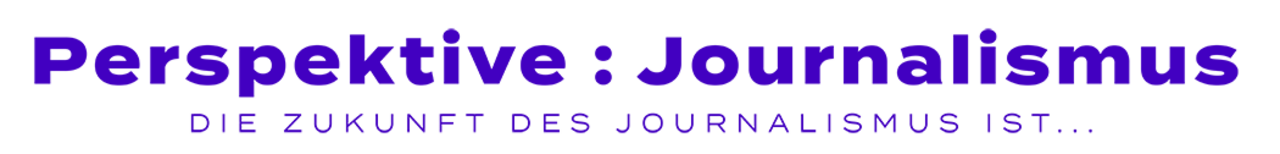 Logo des Blogs „Perspektive: Journalismus“