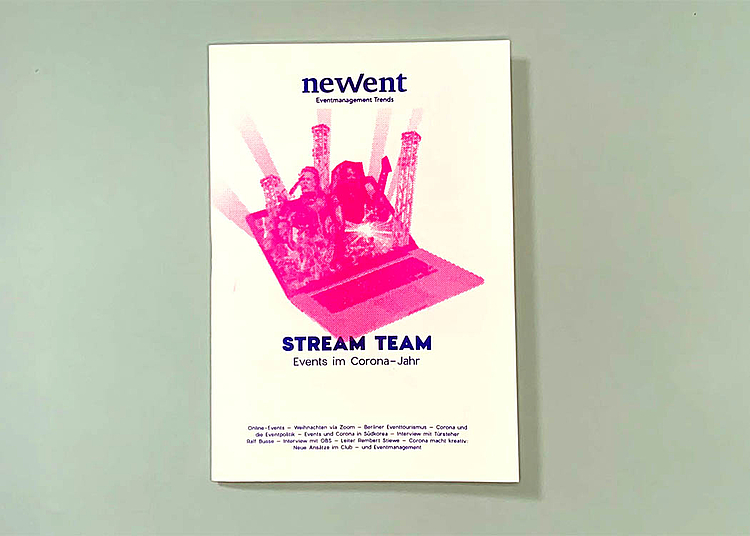 Die neue Newent-Ausgabe mit dem Titel "Stream-Team"