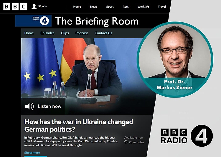 Am 5. Mai war Prof. Dr. Markus Ziener (HMKW Berlin) live im BBC Radio zu hören.