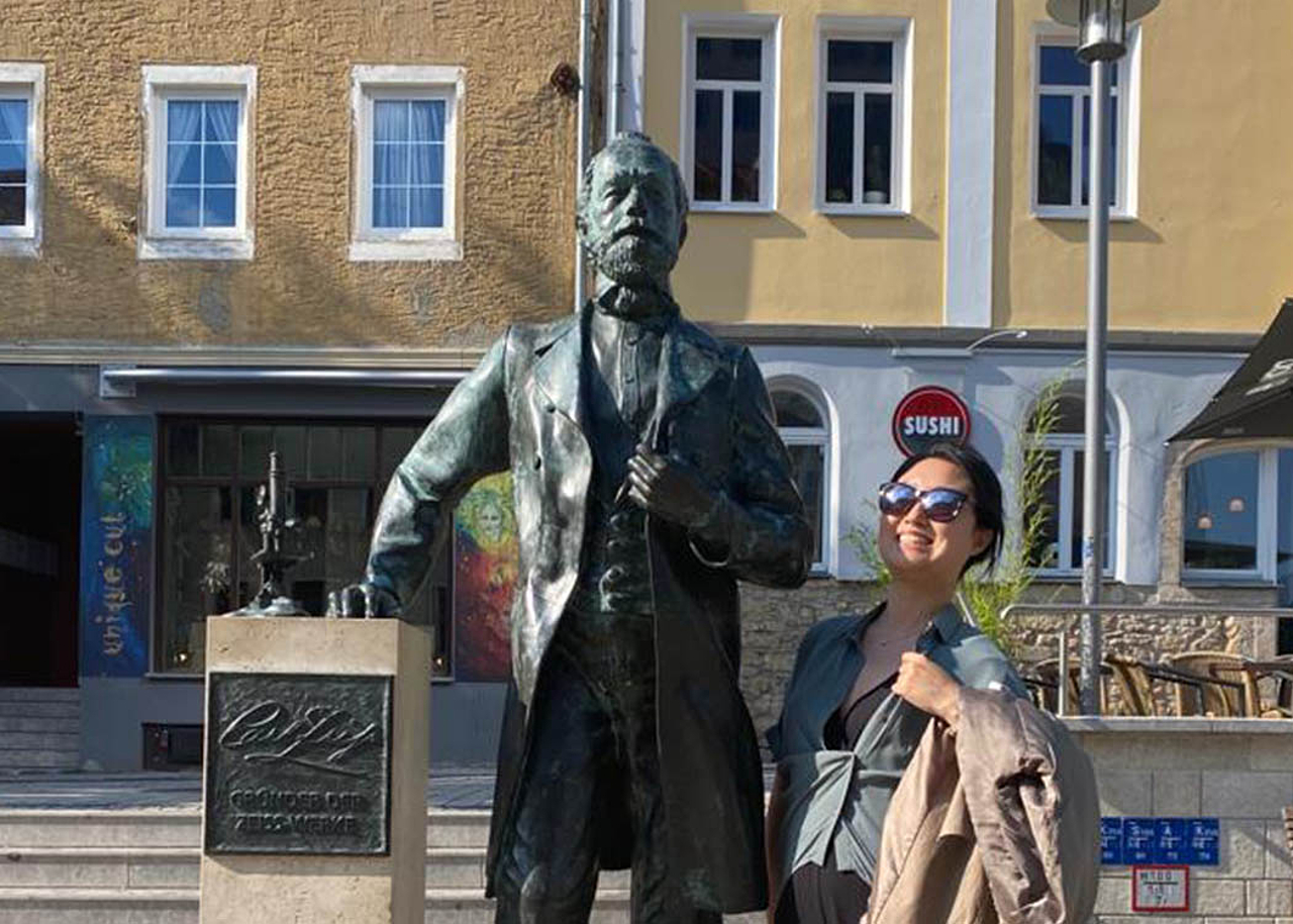 Yeana in Jena (where Carl Zeiss founded the company)